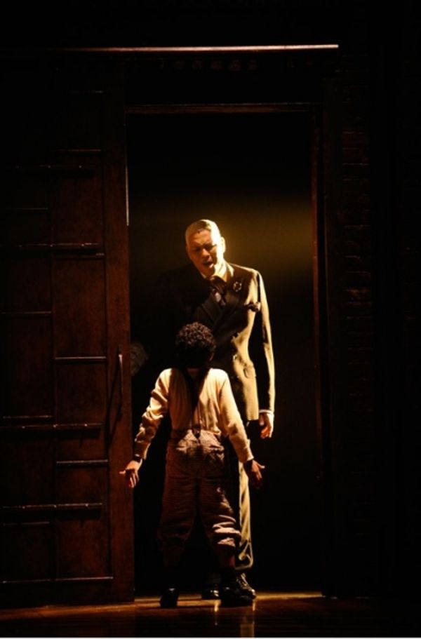 Twist (Alaman Diadhiou) pleads with Crazah (Tracy Kennedy Photo